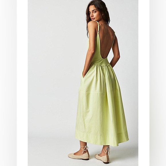 Free People Like Green Dress - Picture 3 of 6